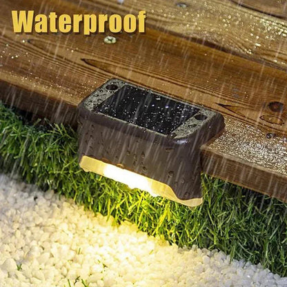 Solar LED Deckleuchten für Garten & Treppen