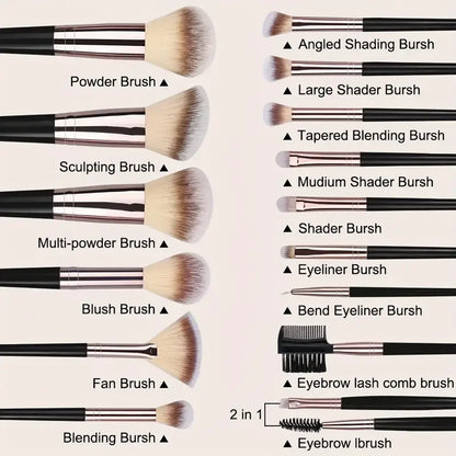 Professionelles Make-up Pinsel Set