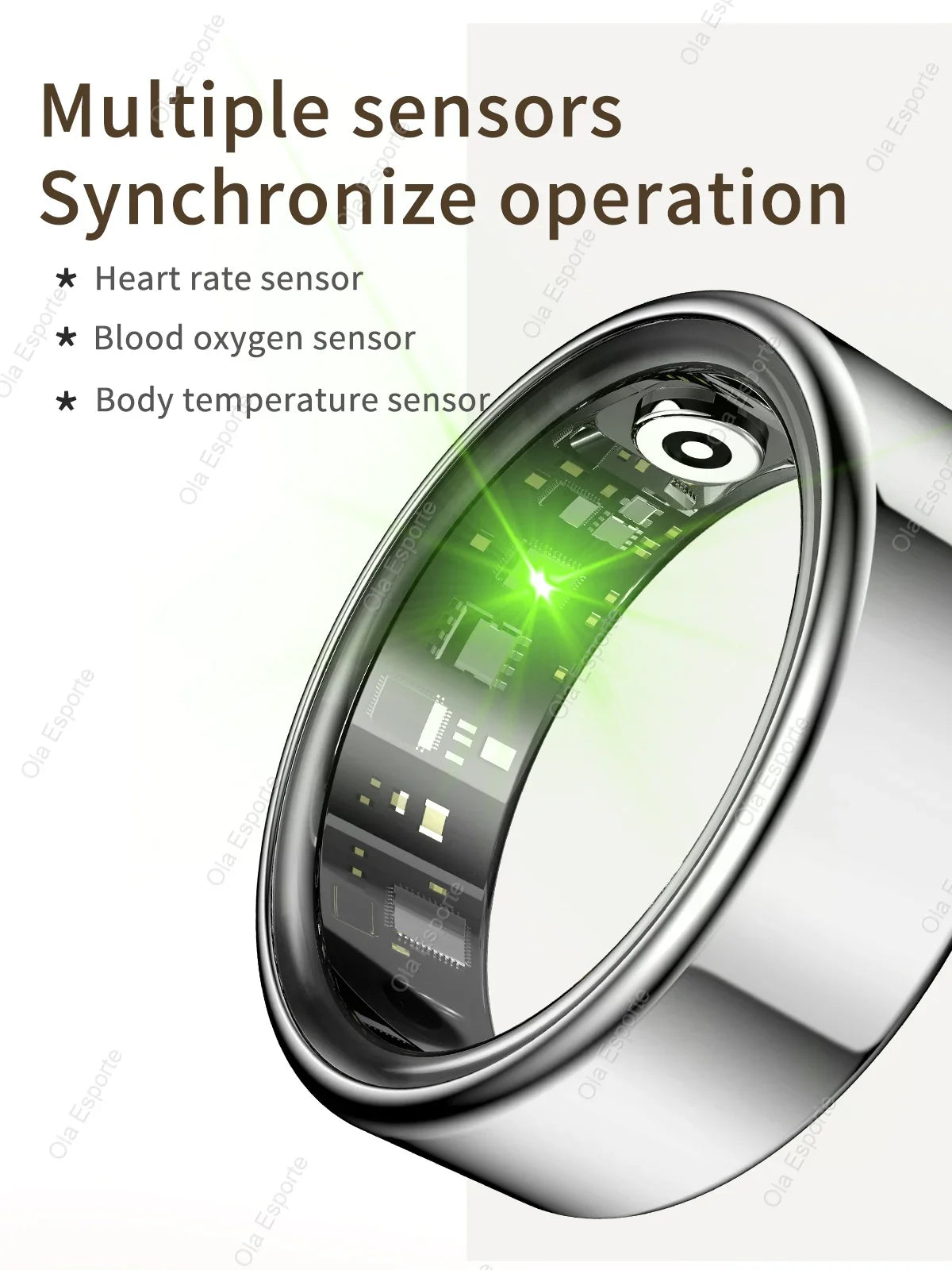 Smart Ring mit Gesundheits- & Aktivitätstracking