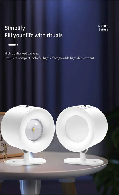 Magnetische LED-Wandleuchte mit Fernbedienung