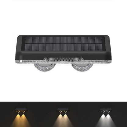 Solar Zaunleuchte mit Farbwechsel