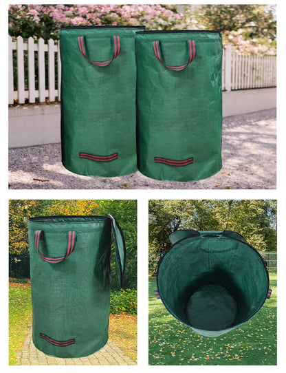 Faltbarer Gartenabfallsack mit Deckel