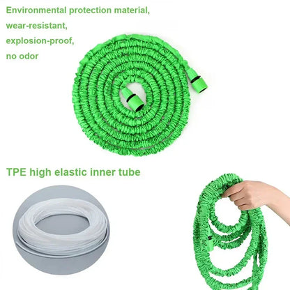 Flexibler Gartenschlauch mit Sprühpistole