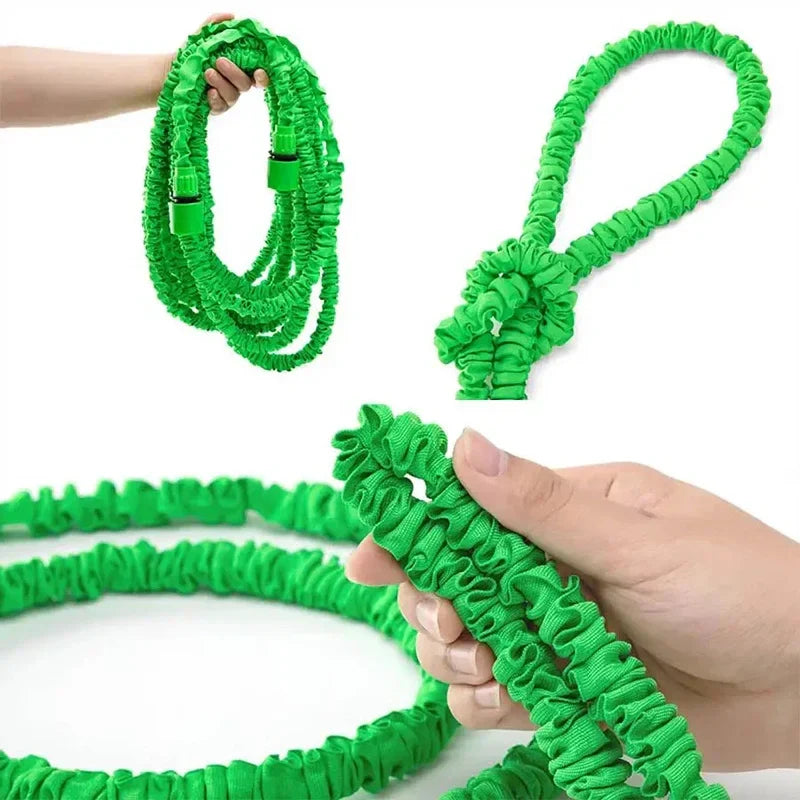 Flexibler Gartenschlauch mit Sprühpistole