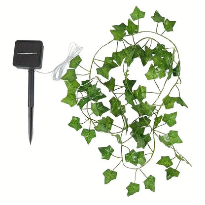 Solar Efeu Lichterkette mit 100 LEDs