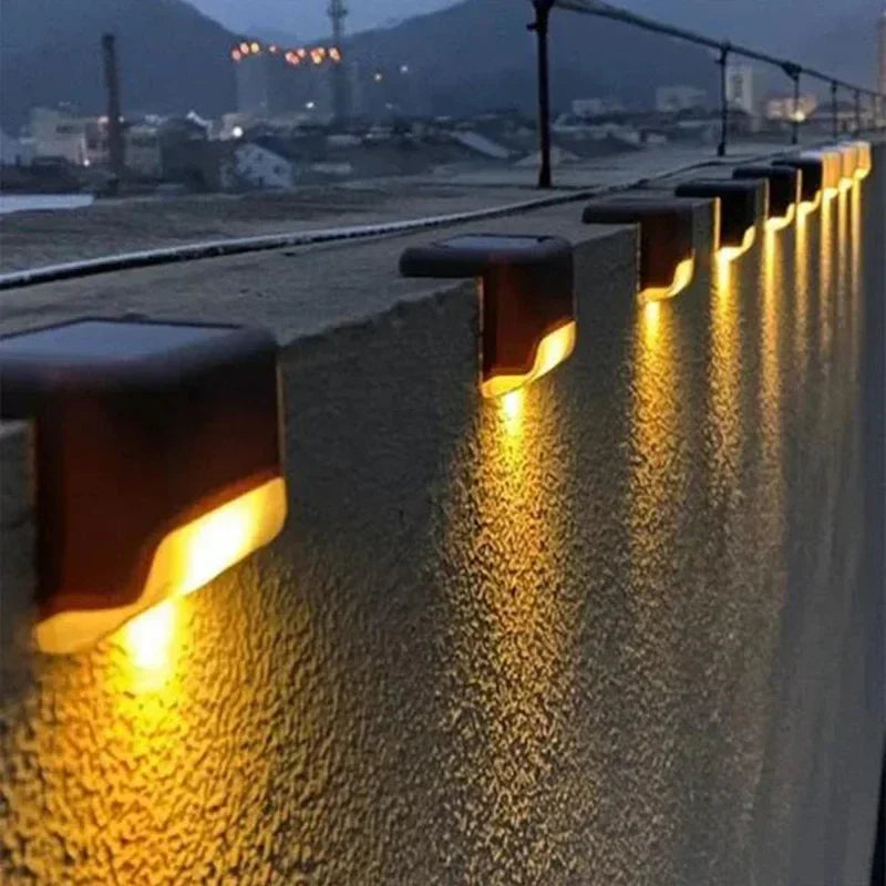 Solar LED Deckleuchten für Garten & Treppen