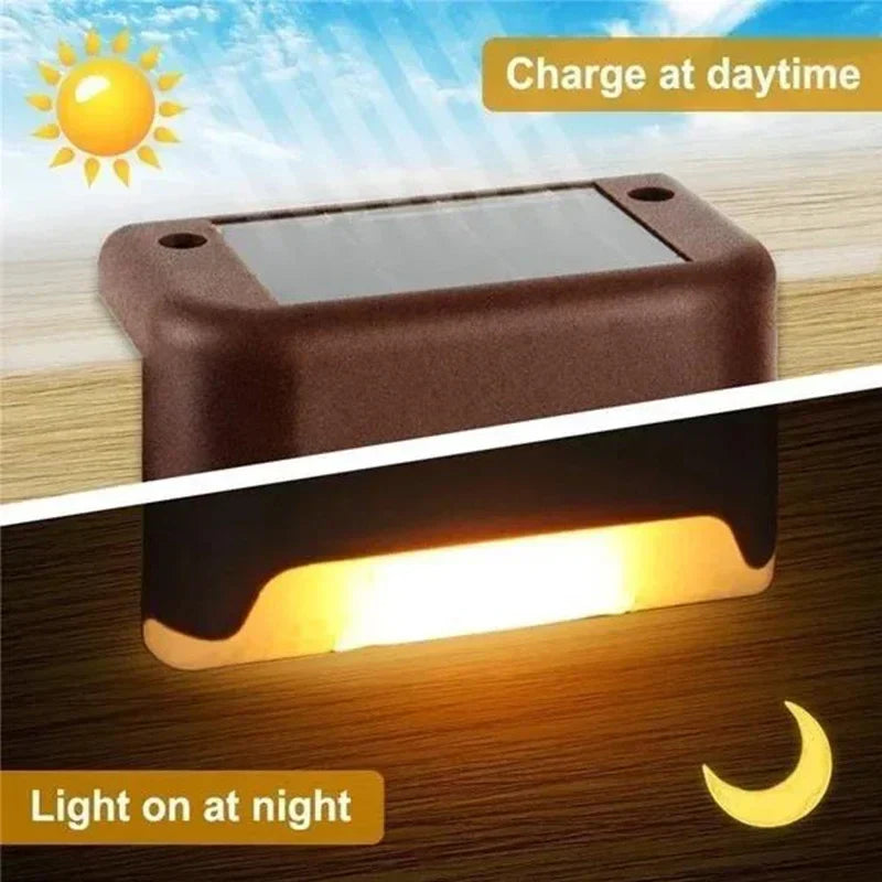 Solar LED Deckleuchten für Garten & Treppen