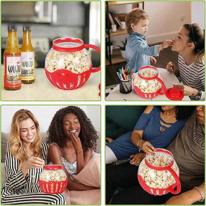 PopZauber - Popcorn Glasmaschine
