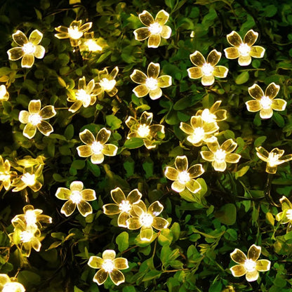 Solar Kirschblüten LED-Lichterkette
