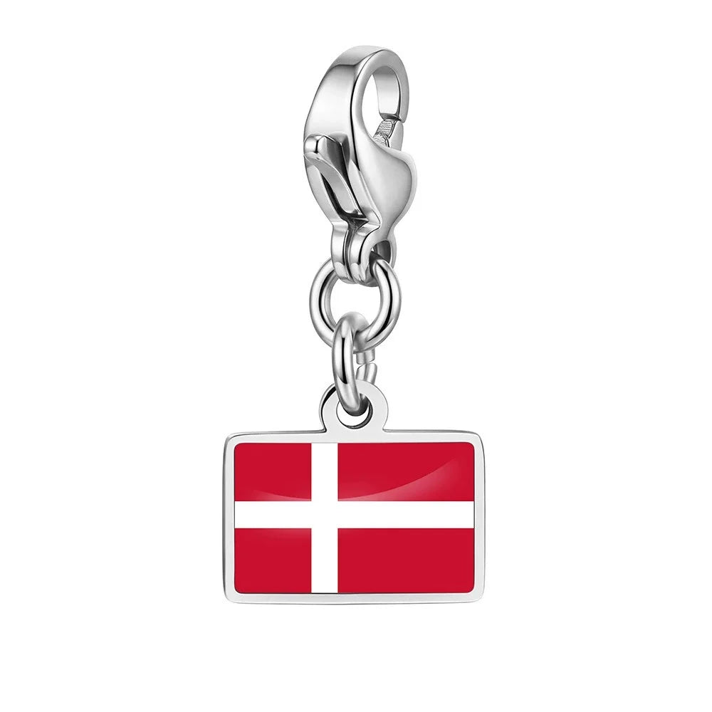 ReiseAnhänger – Länderflaggen-Schlüsselanhänger & Taschenanhänger
