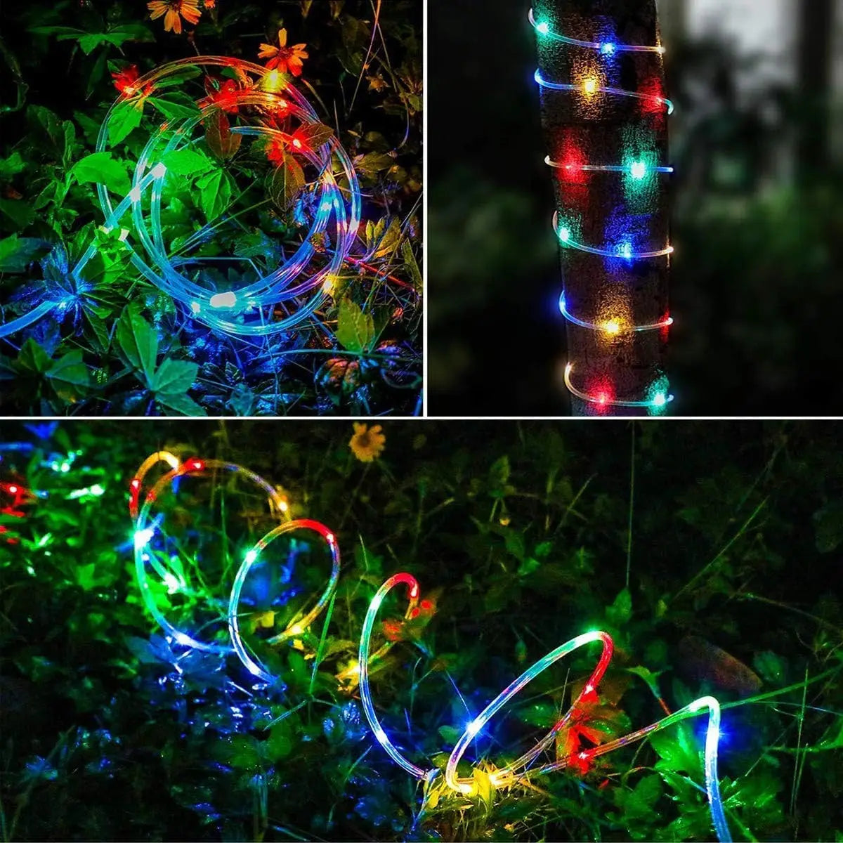 Solar LED-Lichtschlauch für Außenbereiche