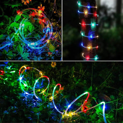 Solar LED-Lichtschlauch für Außenbereiche
