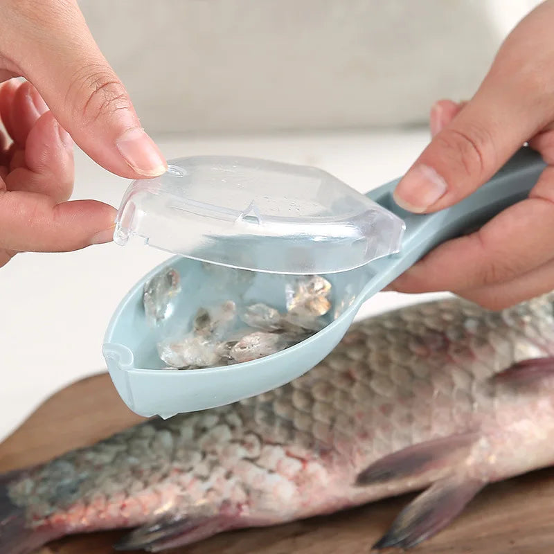 Fischschuppen Entferner mit Schutzabdeckung