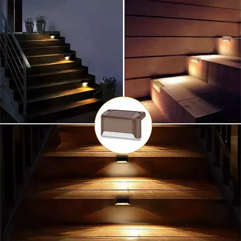 Solar LED Deckleuchten für Garten & Treppen