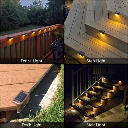 Solar Deckleuchten Set