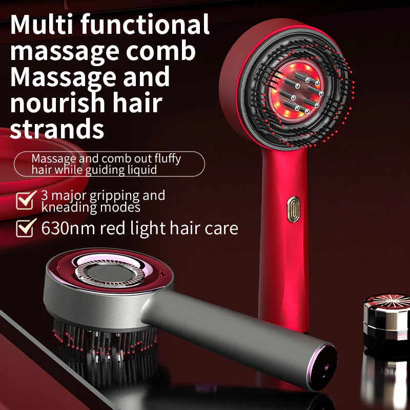 Elektrischer Kopfhaut Massager & Haarpflege Kamm