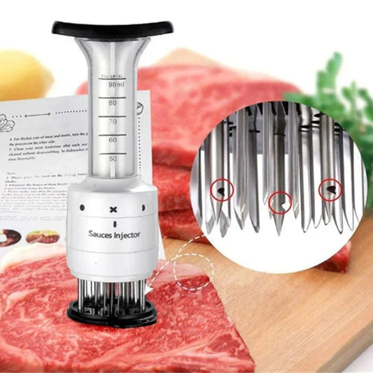 GeschmackProfi 2-in-1 Fleischzartmacher & Marinadenspritze