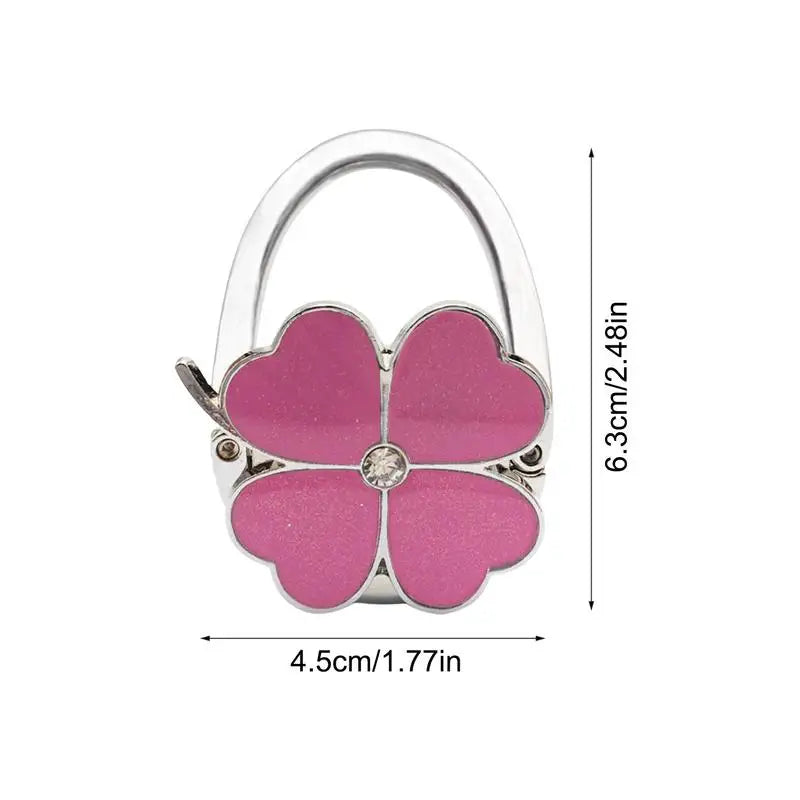 Klappbarer Taschenhalter für den Tisch