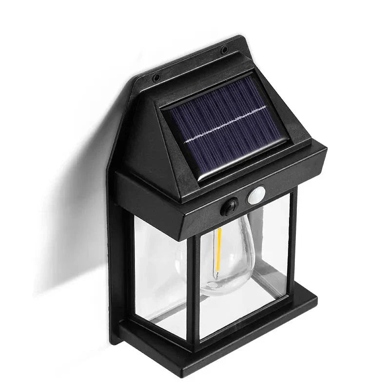 Solar Wandleuchte mit Bewegungsmelder