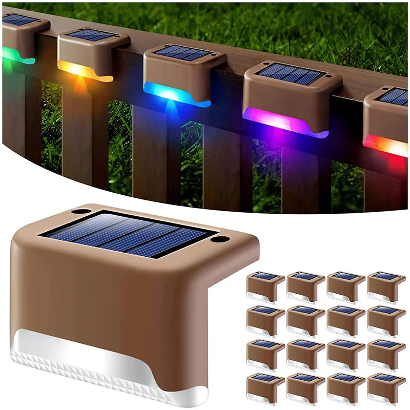Solar Deckleuchten Set