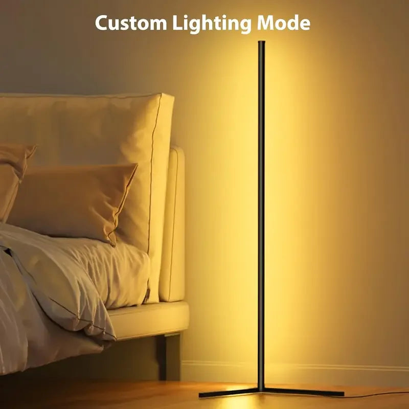 RGB LED-Eck-Stehlampe mit App-Steuerung