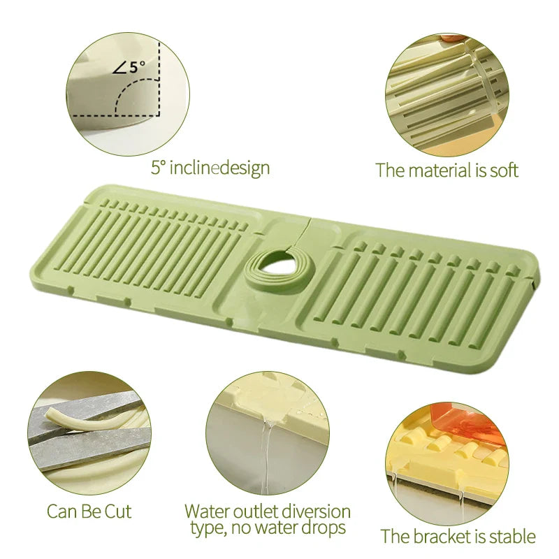 Silikon Spülbeckenmatte für Wasserhahn