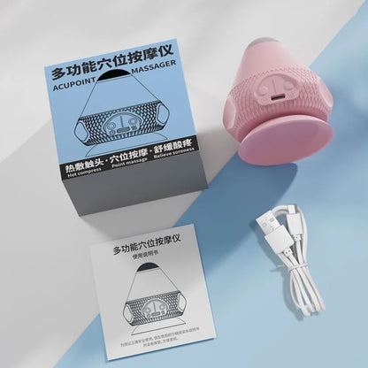 Elektrischer Faszienmassageball mit Saugnapf