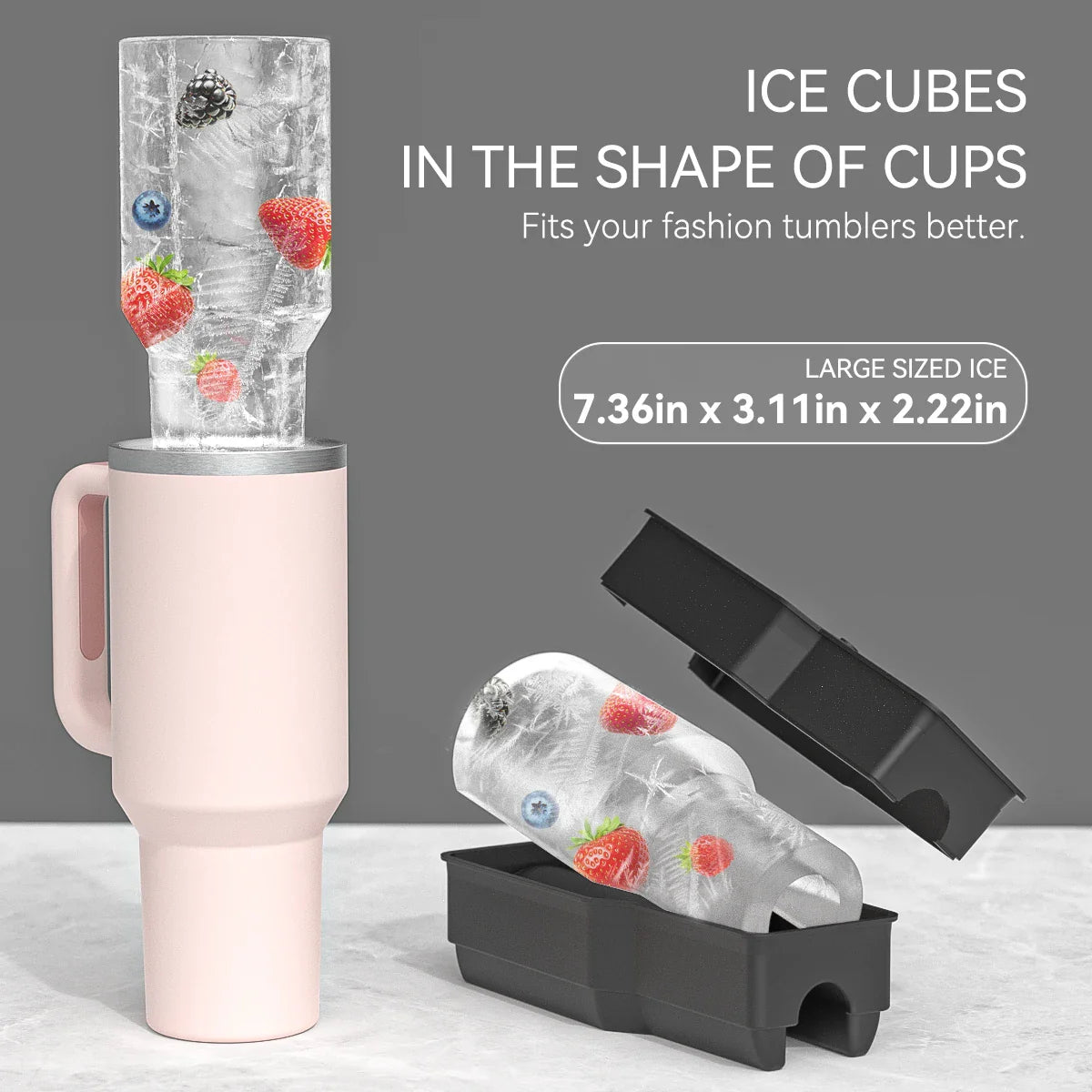 Silikon Eiswürfelform für Stanley Cups