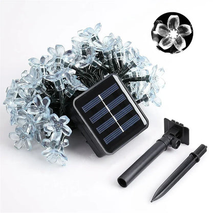 Solar Kirschblüten LED-Lichterkette