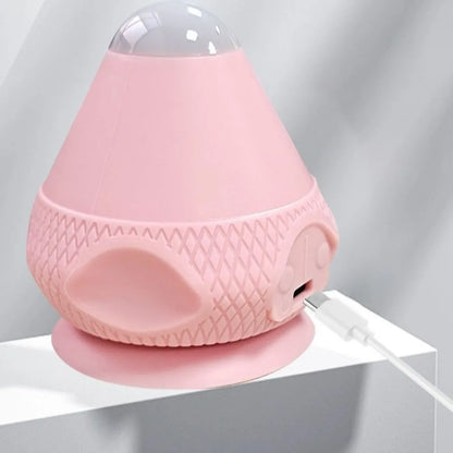 Elektrischer Faszienmassageball mit Saugnapf