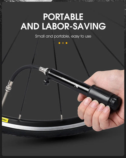 Mini Fahrradpumpe für Unterwegs