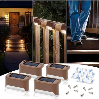 Solar Deckleuchten Set