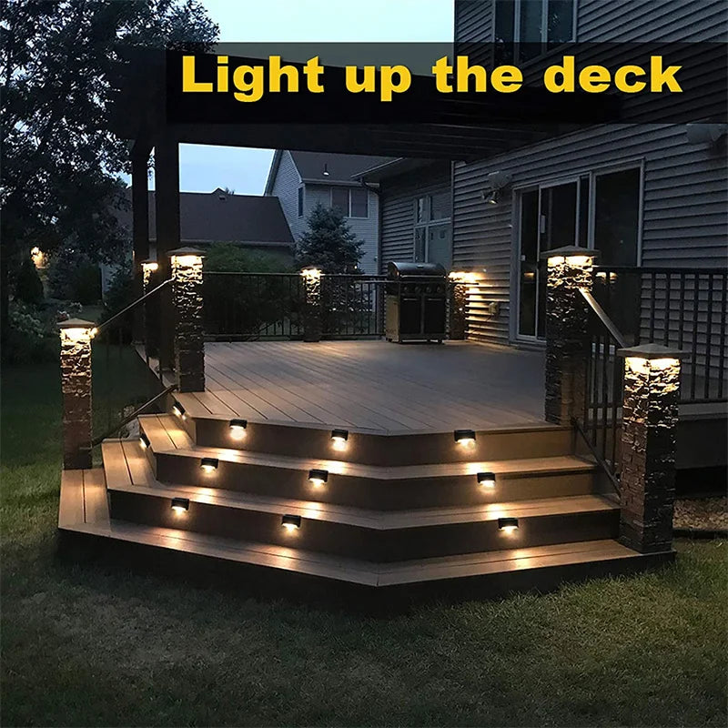 Solar Deckleuchten Set