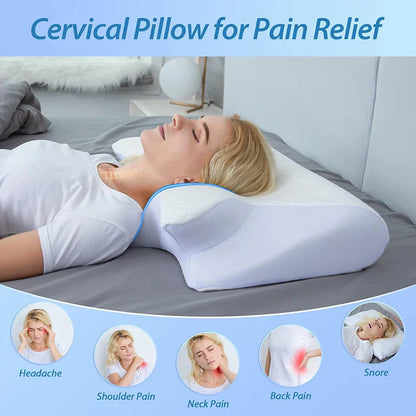 Ergonomisches Nackenkissen aus Memory Foam