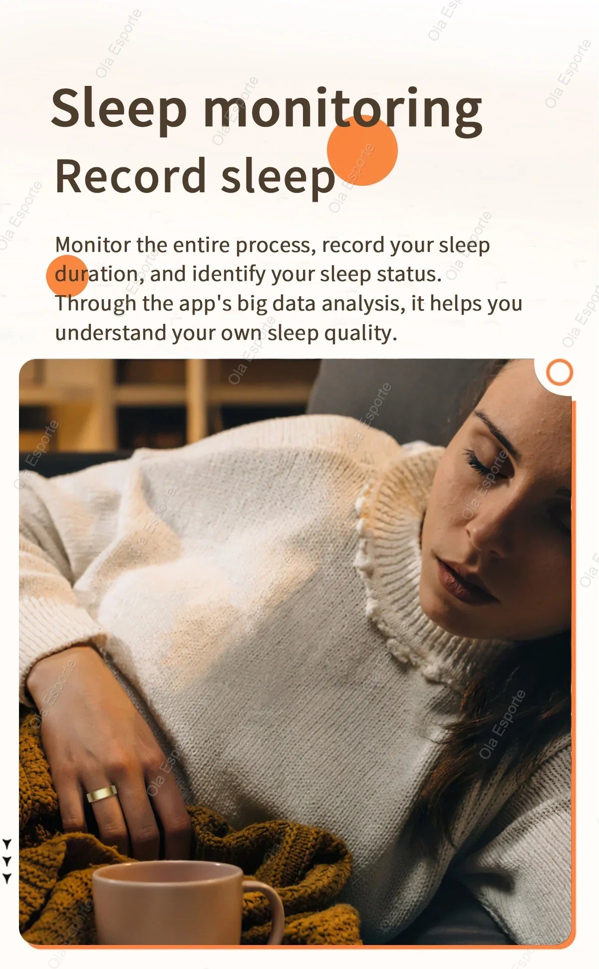Smart Ring mit Gesundheits- & Aktivitätstracking