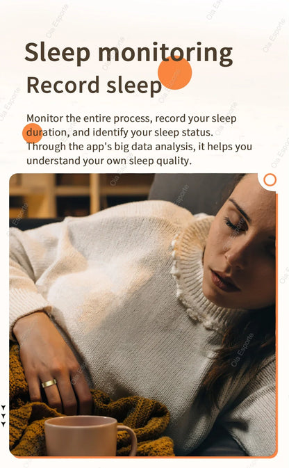Smart Ring mit Gesundheits- & Aktivitätstracking