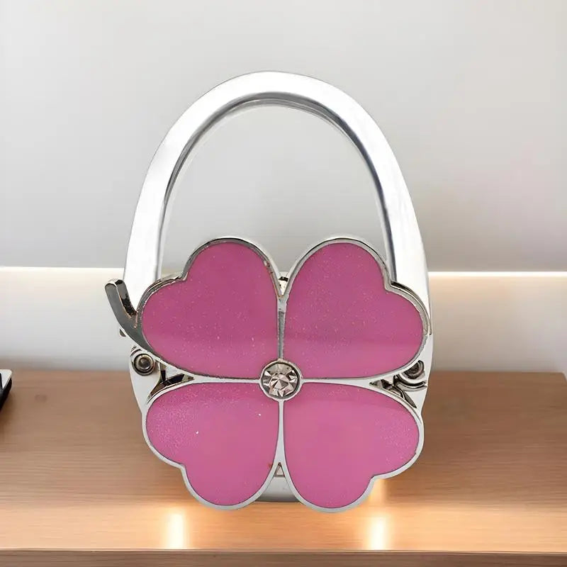 Klappbarer Taschenhalter für den Tisch